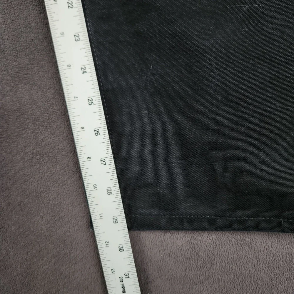 Vintage‎ Carhartt Pants 38x30 Black B01 Canvas Carpenter Double Knee Made in USA